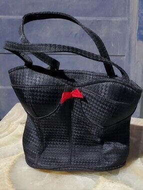 Black And red Corset Bag